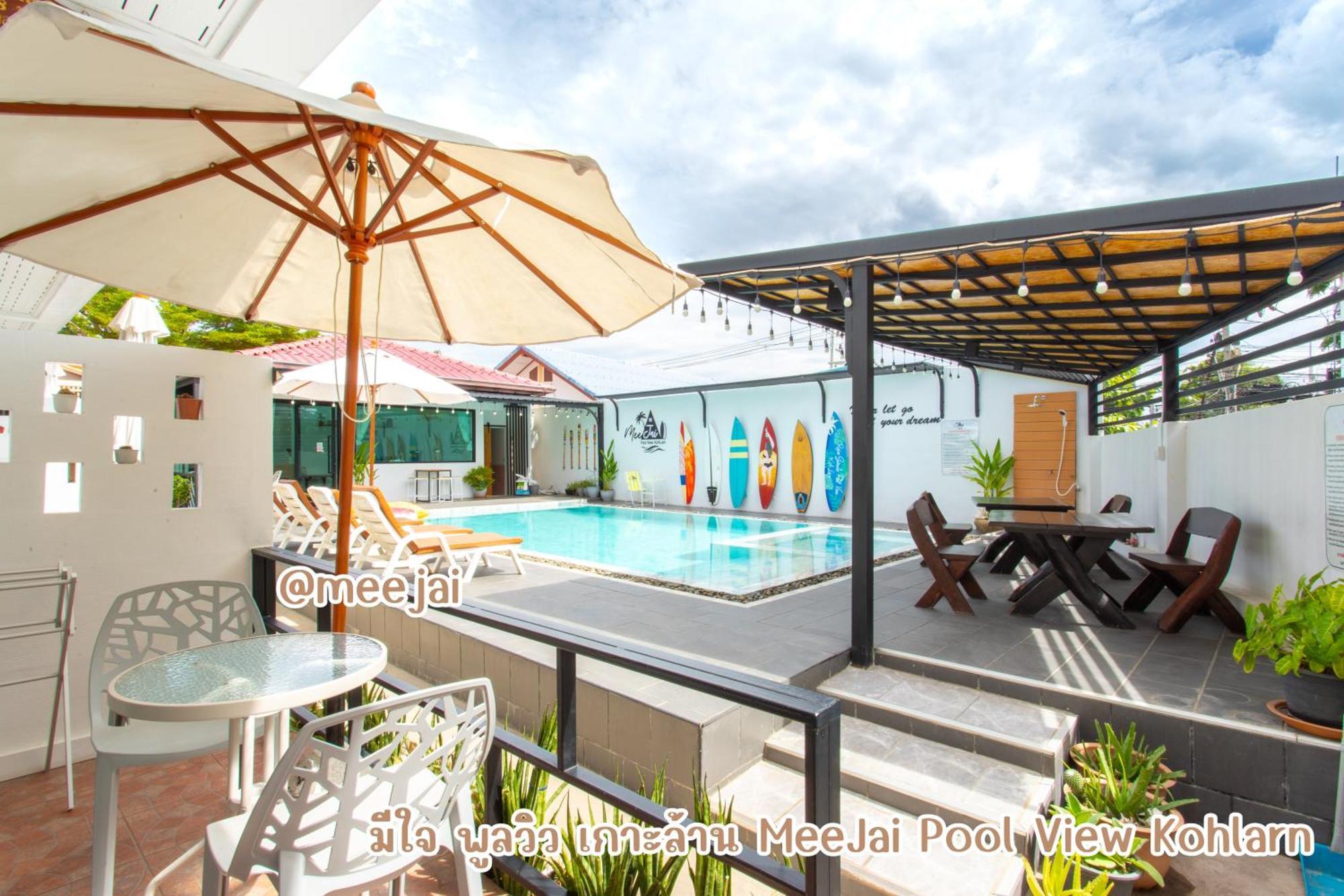 Hotel มีใจ พูลวิว เกาะล้าน Meejai Pool View Kohlarn Esterno foto
