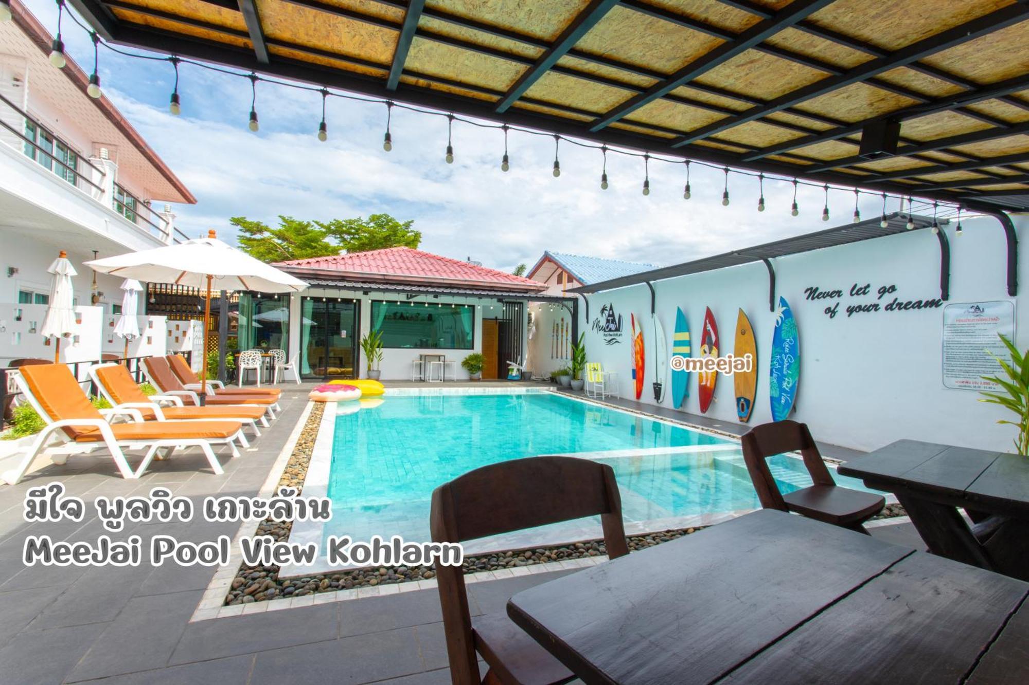 Hotel มีใจ พูลวิว เกาะล้าน Meejai Pool View Kohlarn Esterno foto